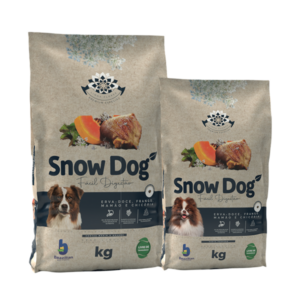 Ração de erva-doce, frango, mamão e chicória