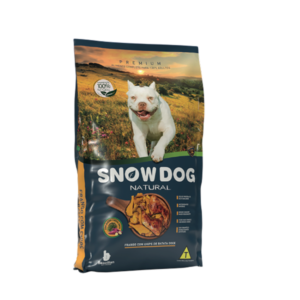 Ração de frango com chips de batata-doce