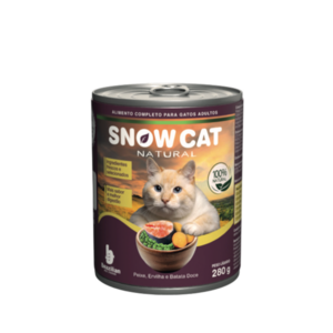 Enlatado de peixe, ervilha e batata doce