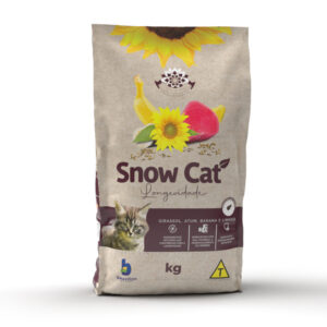 Ração de girassol, atum, banana e linhaça