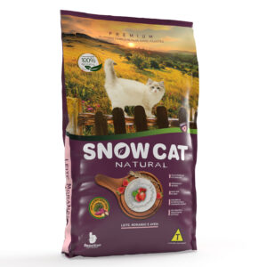 Ração de leite, morango e aveia