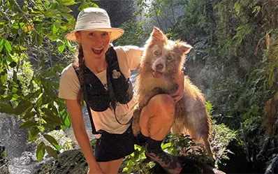 Lilian Schiffer e Coyo